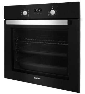 Simfer 7327 Siyah Cam Ankastre Fırın