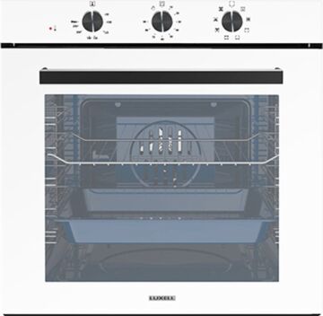 Lüxell A68-SF3 88 Lt Süper Kristal Ankastre Beyaz Fırın New Series