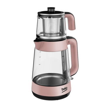 Beko CM 5964 Floral Rose 1900 W Cam Demlikli Çay Makinesi