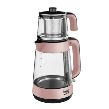 Beko CM 5964 Floral Rose 1900 W Cam Demlikli Çay Makinesi