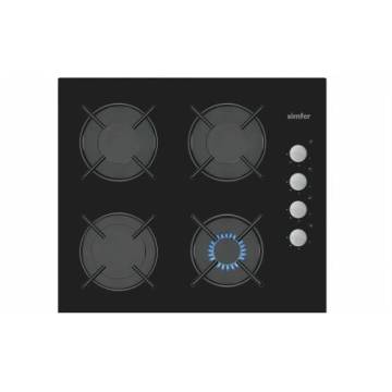 Simfer 3500 Siyah Cam Ankastre Ocak