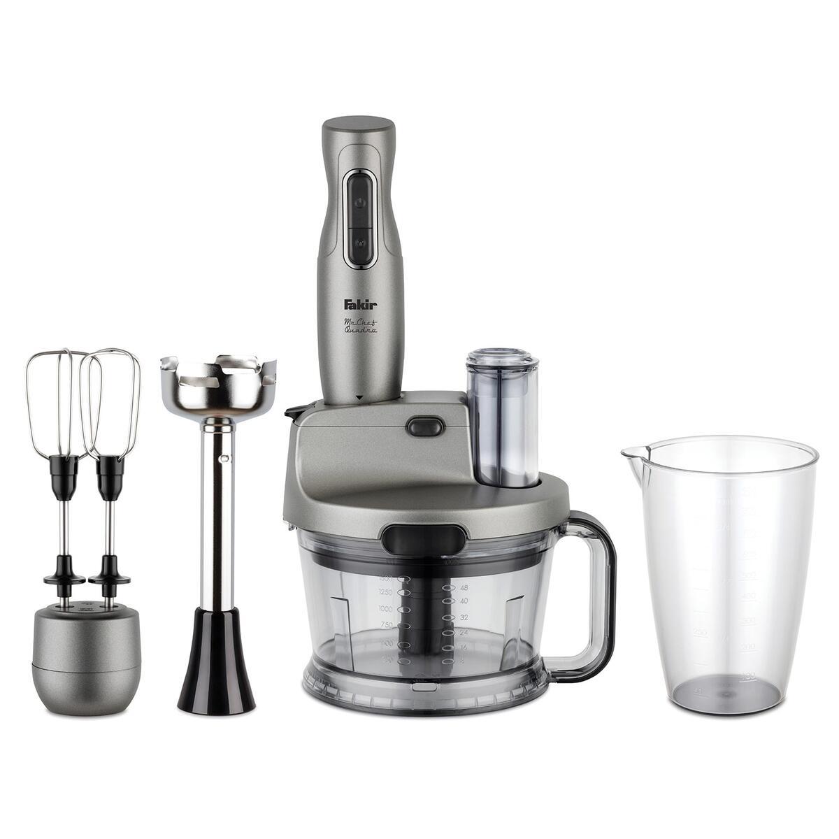 Fakir Mr Chef Quadro Blender Seti Silver Stone