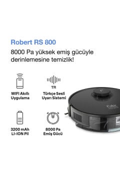 Robert RS 800 Robot Süpürge