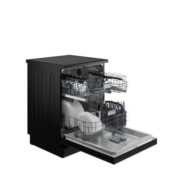 Beko BM 6047 SC 6 Programlı Siyah Cam Bulaşık Makinesi