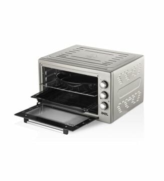 AKEL AF381L Lambalı Tavuk Çevirmeli Midi Fırın