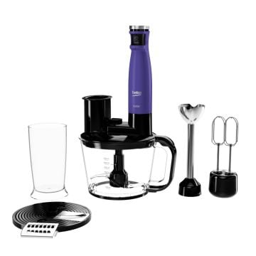 Beko RHB 5050 W (Mor) Floral 1500 W Blender Seti