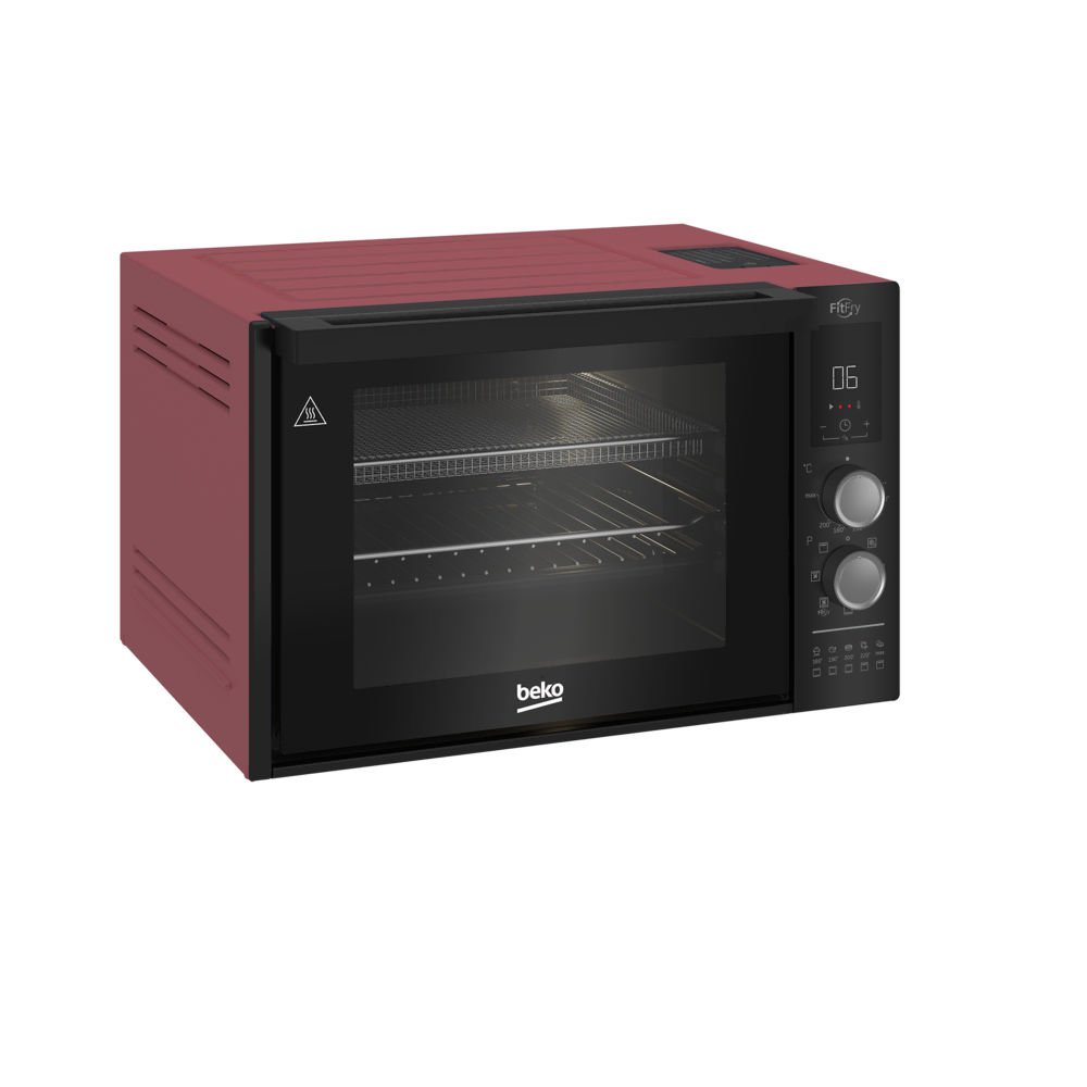 Beko BMF 30 QBK AF 30 Lt Bordo Mini Fırın