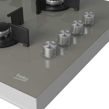 Beko Bstoc 828 G Gri Cam Set Üstü Ocak