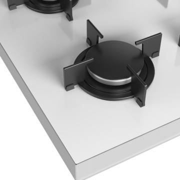 Beko Bstoc 827 B Beyaz Cam Set Üstü Ocak