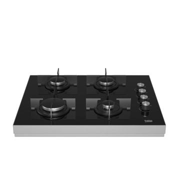 Beko Bstoc 826 S Siyah Cam Set Üstü Ocak