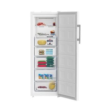 Beko 7375 JEB 7 Çekmeceli Dikey No Frost Derin Dondurucu