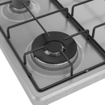 Beko BSOMD D 611EWI Wok Gözlü Inox Set Üstü Ocak