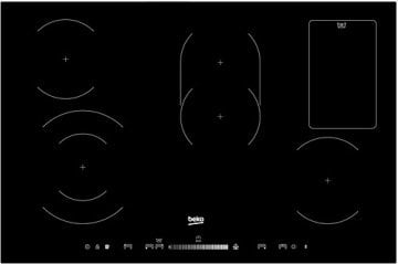 Beko AOV 85500 XS Elektrikli Siyah Vitroseramik Ankastre Ocak