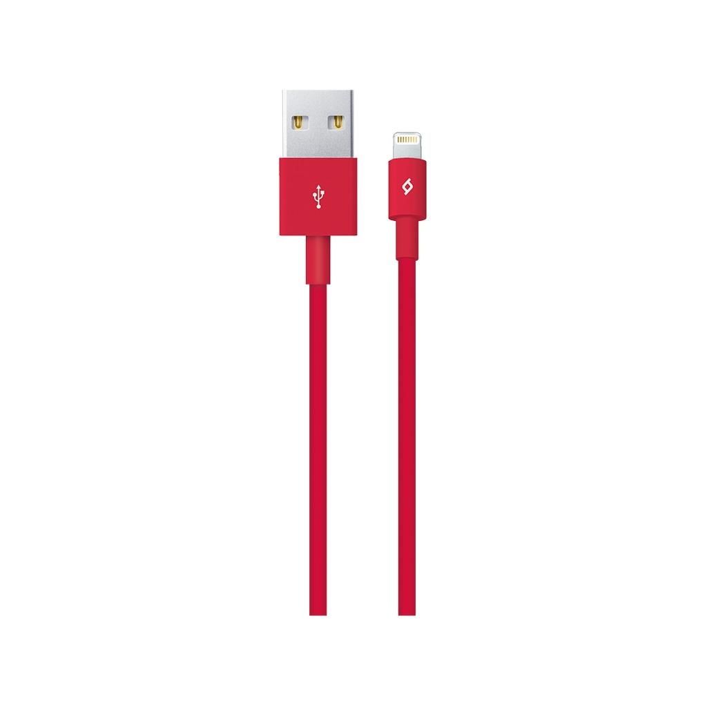 Ttec 2DK7508K Lightning Şarj ve Data Kablosu Kırmızı