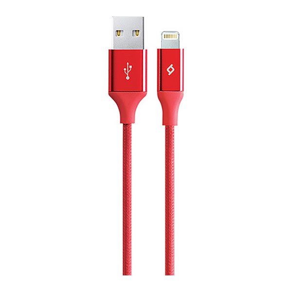 Ttec 2DK16K AlumiCable iPhone Uyumlu 120Cm Şarj Kablosu Kırmızı