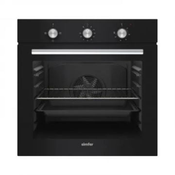 Simfer 8201 Siyah Cam Ankastre Fırın