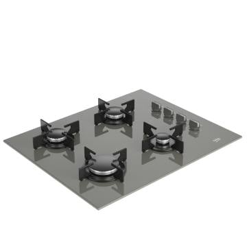 Beko Bocl T 6510 Eg Gri Cam Ankastre Ocak