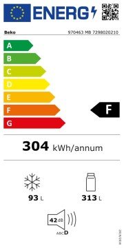 Beko 970463 MB A++ Çift Kapılı Neo Frost Buzdolabı