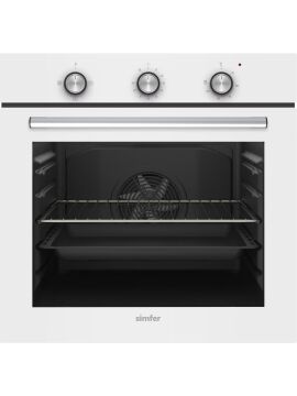 Simfer 8202 Beyaz Cam Mekanik Ankastre Fırın