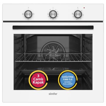 Simfer Turbo Beyaz Mekanik Set (8202 - 3048 - 8722)