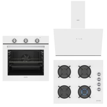 Simfer Turbo Beyaz Mekanik Set (8202 - 3048 - 8722)