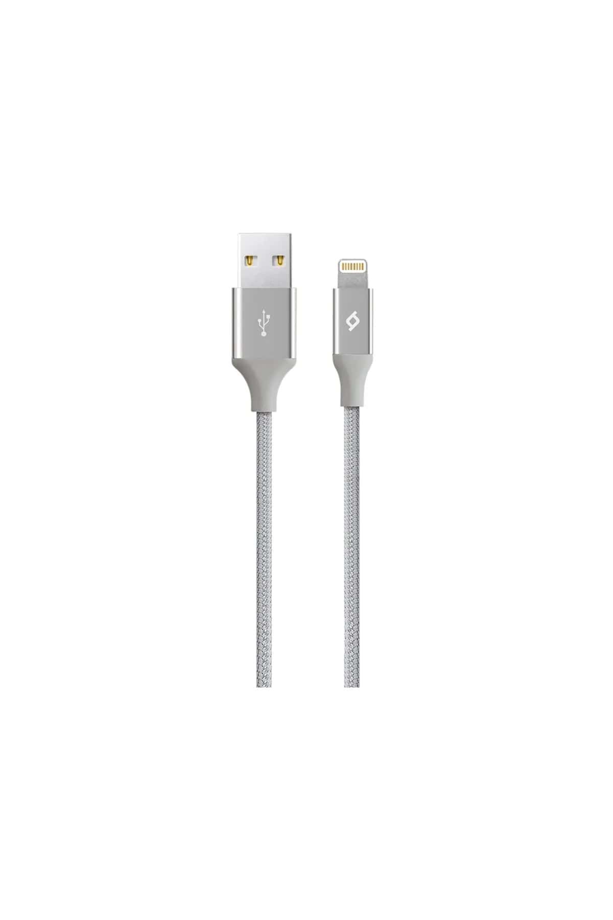 Ttec 2DK16G AlumiCable iPhone Uyumlu 120Cm Şarj Kablosu Gümüş