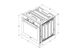 Simfer 8204 4 Fonksiyonlu Beyaz Cam Ankastre Fırın