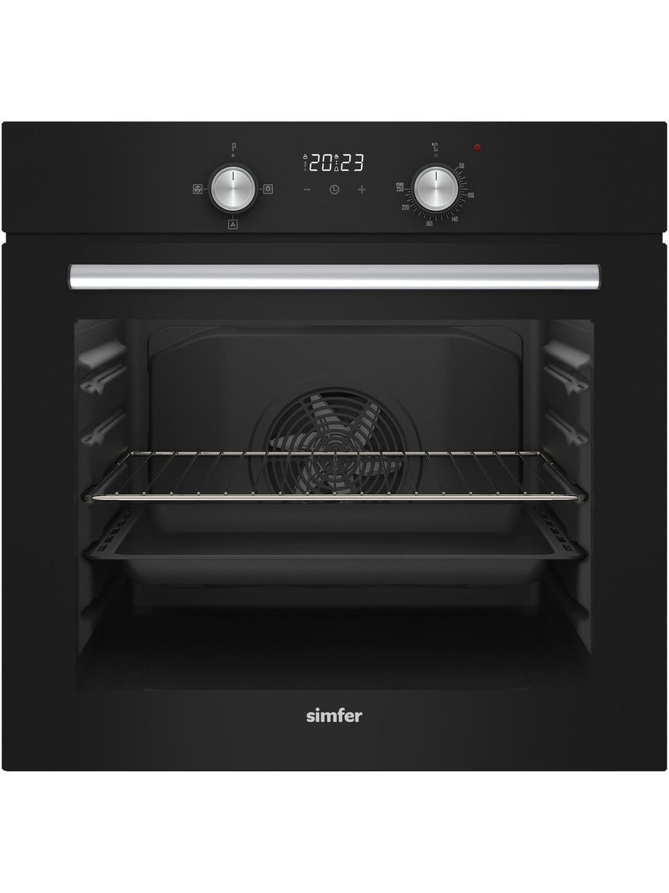 Simfer SB8203 4 Programlı Siyah Cam Power Turbo Ankastre Fırın