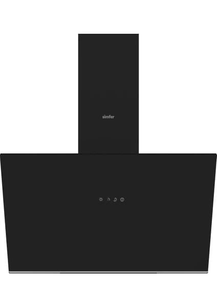 Simfer 8721 Siyah Duvar Tipi Davlumbaz