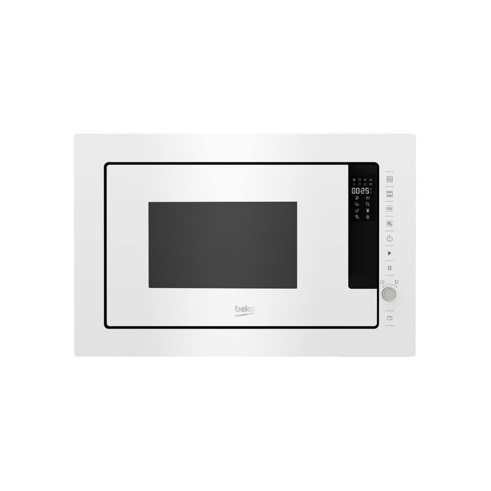 Beko Bmc 2520 B Beyaz Cam Ankastre Mikrodalgalar