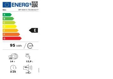 Beko BM 4044 A Aktif Hijyen 4 Pgoramlı Bulaşık Makinesi