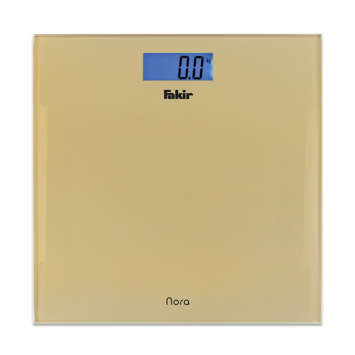 Fakir Nora Altın Cam Dijital Baskül