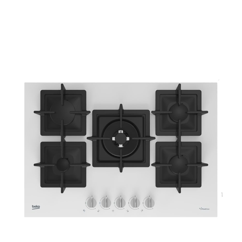 Beko BOCD K 7520 DWB Gazlı Cam Tablalı Ocak