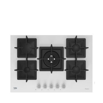 Beko BOCD K 7520 DWB Gazlı Cam Tablalı Ocak