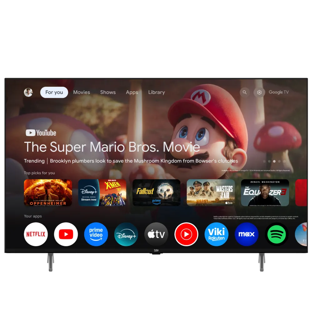 Beko Crystal 7 B43 E 795 B 4K Ultra HD 43'' 109 Ekran Uydu Alıcılı Google Smart LED TV