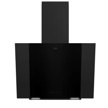 Beko BDE 6062 MS Siyah Duvar Tipi Davlumbaz