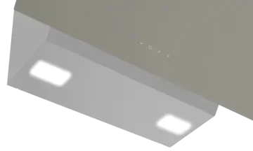 Beko BDE 6041 G Gri Duvar Tipi Davlumbaz