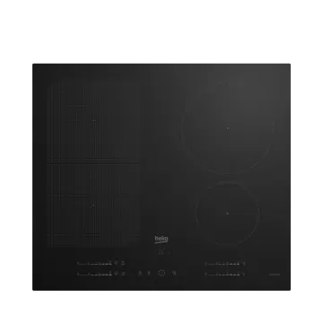Beko BOI 6020 YS Siyah Cam İndüksiyonlu Ankastre Ocak