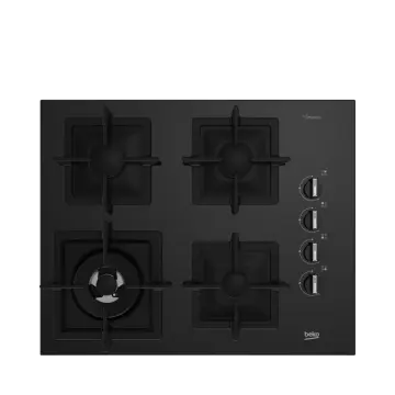 Beko BOCD K 6510 DWYS Siyah Wok Gözlü Cam Ankastre Ocak