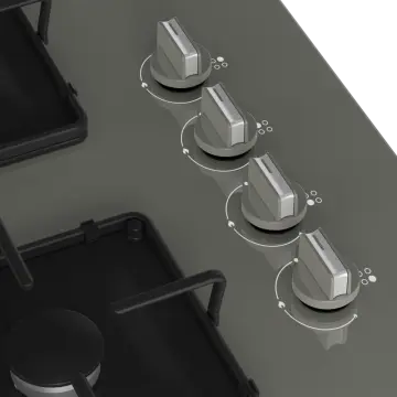 Beko BOCD K 6510 EG Gri Cam Ankastre Ocak