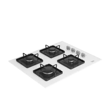 Beko BOCD K 6510 EB Beyaz Cam Ankastre Ocak