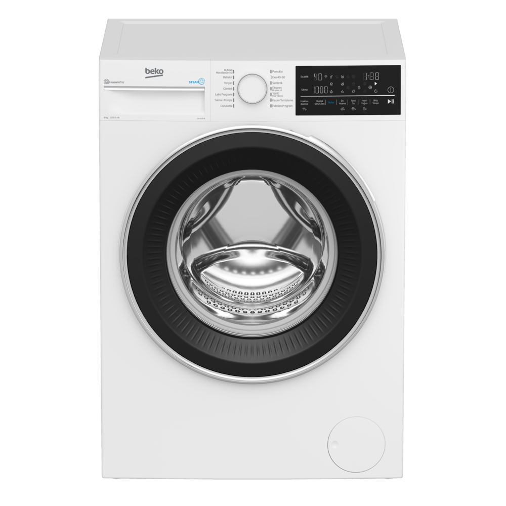 Beko CM 9120 B 1200 Devir 9 kg Çamaşır Makinesi