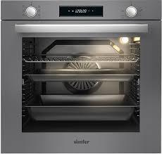 Simfer 7383 XXL Gri Cam Ankastre Fırın