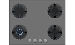 Simfer 3652 Gri Cam Ankastre Ocak 65 cm