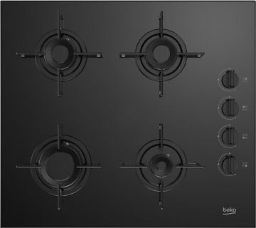 Beko BOCD T 6011 ES Siyah Cam Ankastre Ocak