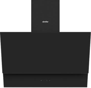 Simfer 9613 60 cm Siyah Eğik Cam Davlumbaz