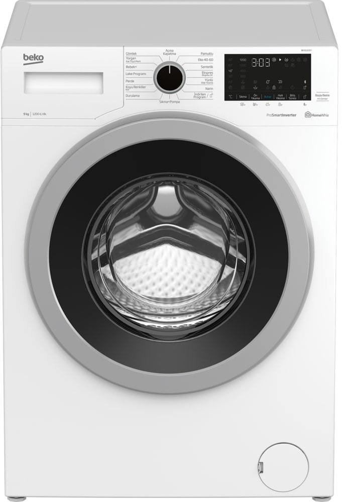 Beko BK 9122 EY 9 kg 1200 Devir  Beyaz Çamaşır Makinesi